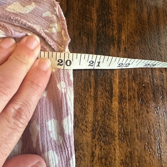 Savanna Jane | Leopard Embroidered Blouse, Lavender, Size L - Picture 8 of 10